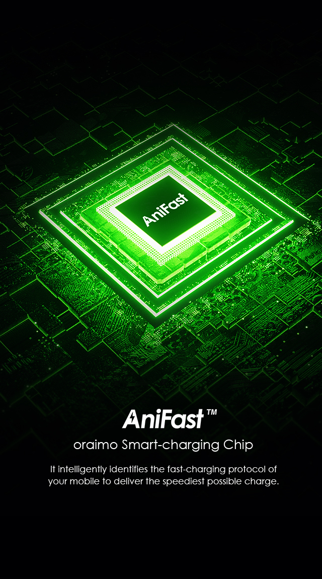 oraimo Introduces Breakthrough Smart-Charging Technology, AniFast Series